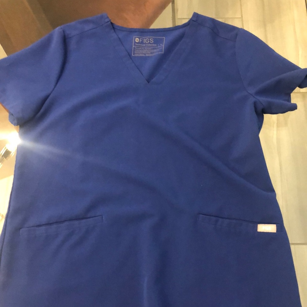 Figs Catrina two pocket small scrub top
